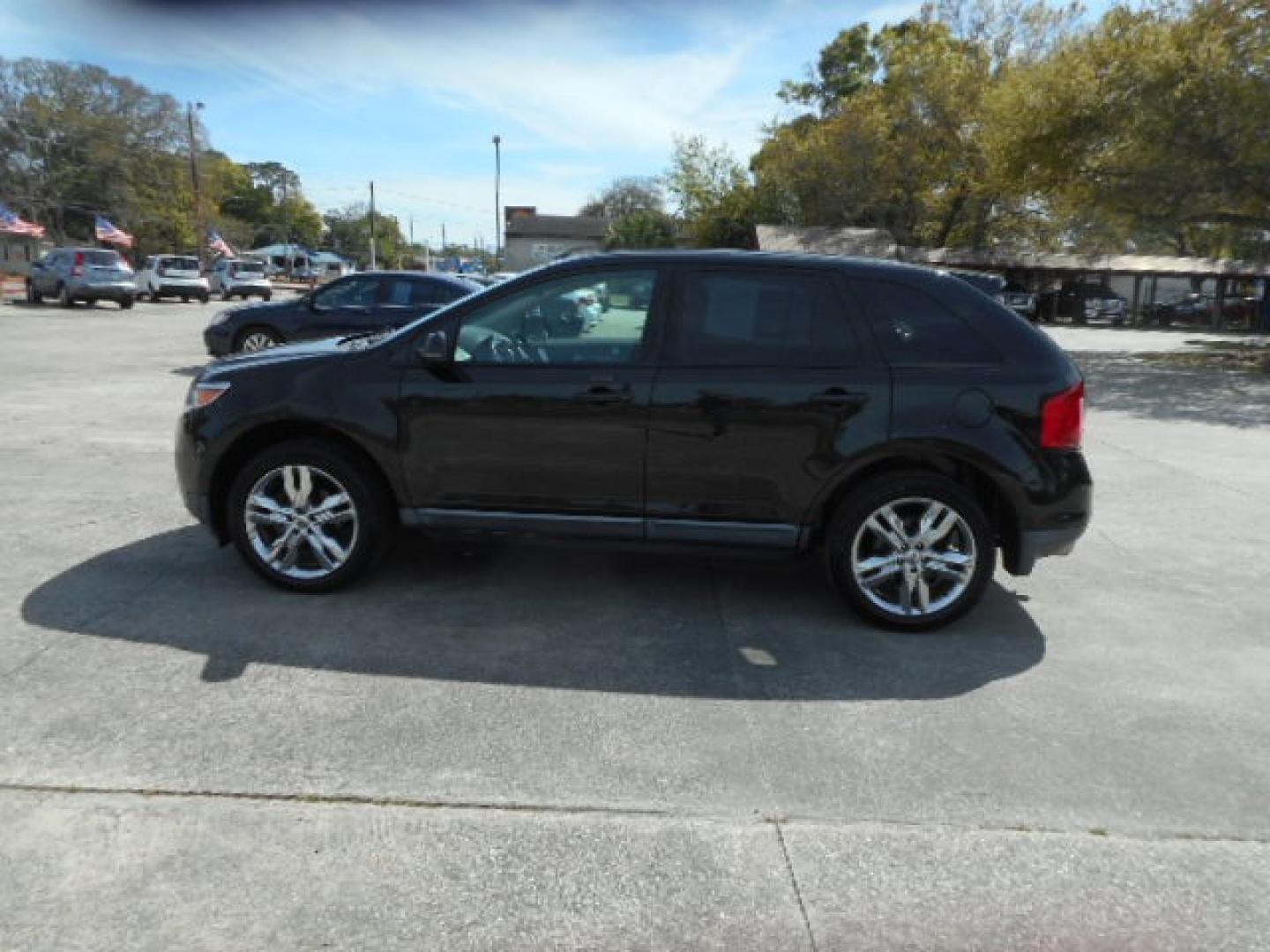 2013 BLACK FORD EDGE SEL (2FMDK3JC1DB) , located at 1200 Cassat Avenue, Jacksonville, FL, 32205, (904) 695-1885, 30.302404, -81.731033 - Photo#1